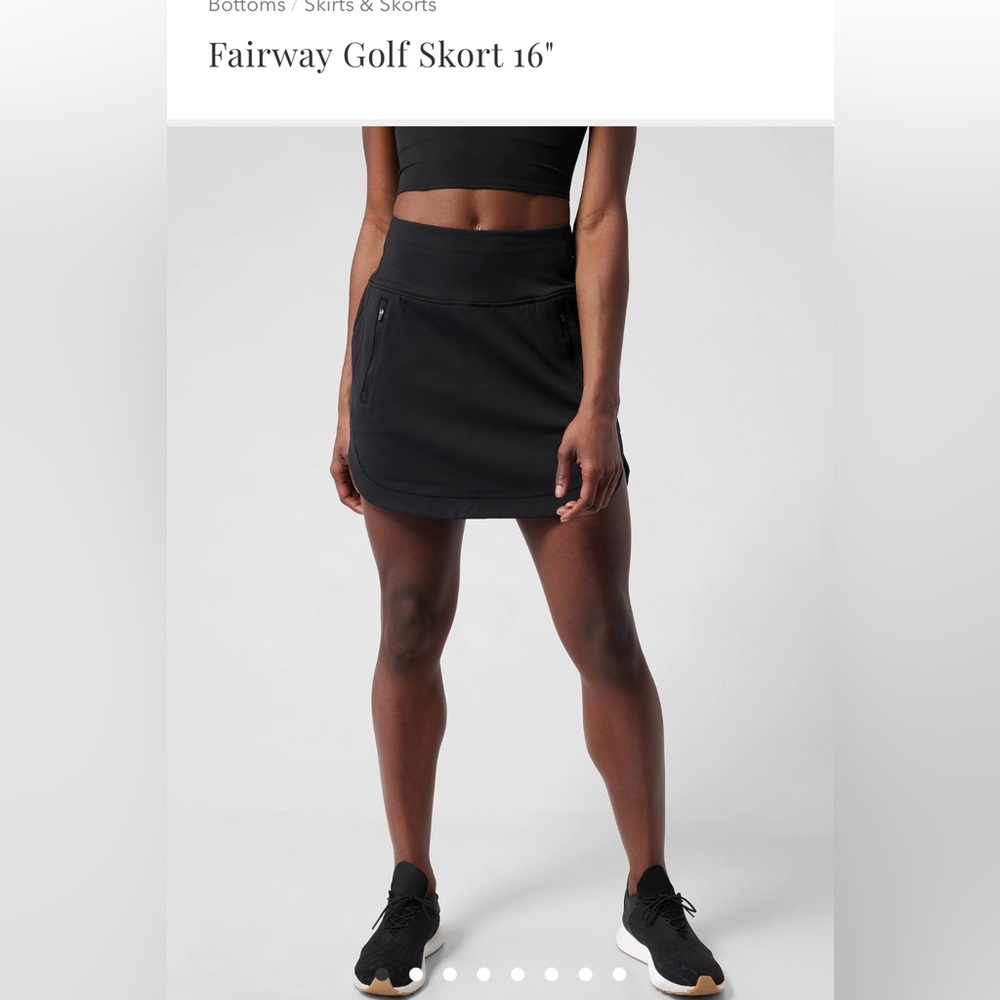 Athleta fairway women’s skirt - never been worn!